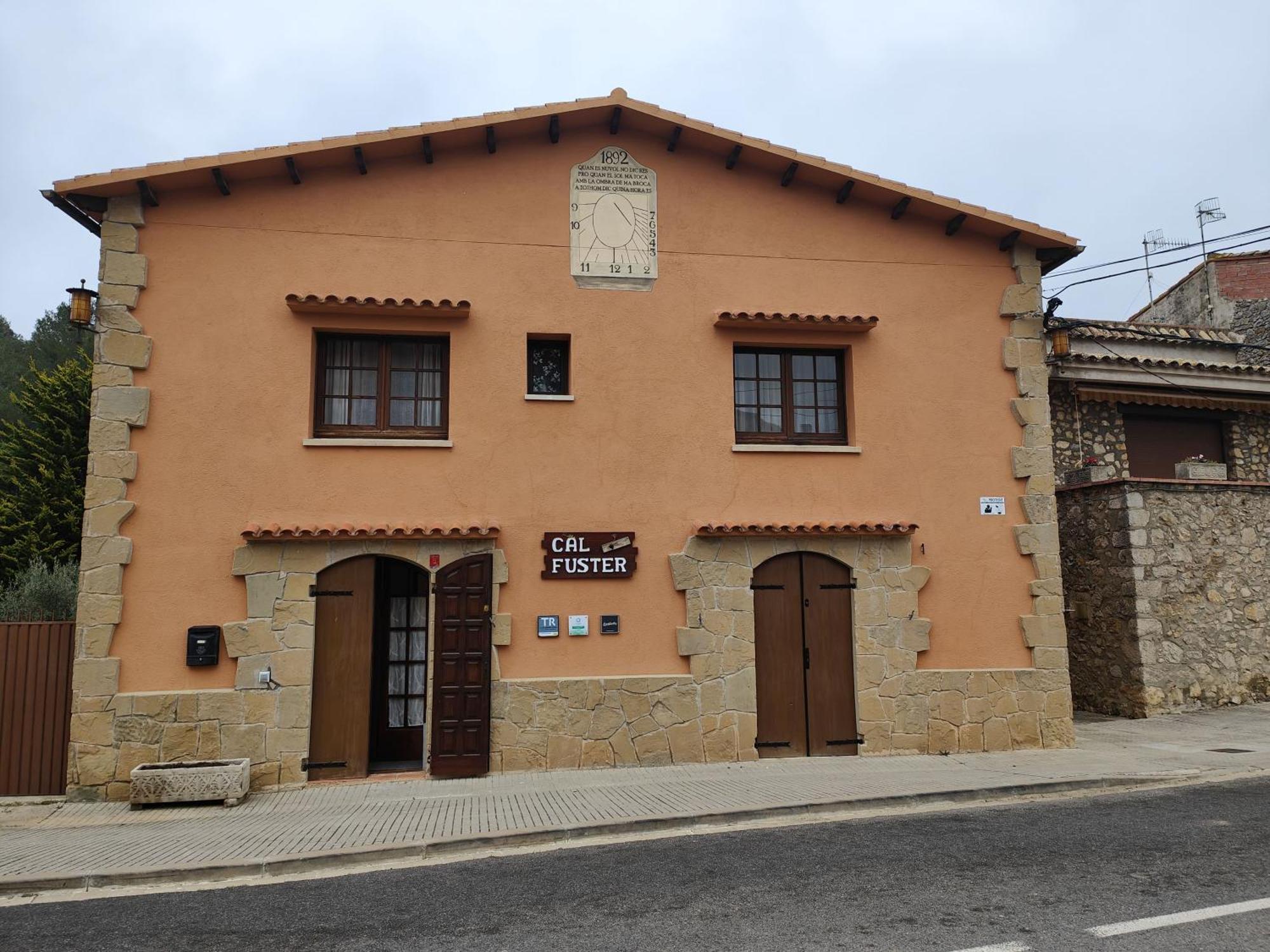 Casa Rural Cal Fuster Experience Terrades Exterior photo